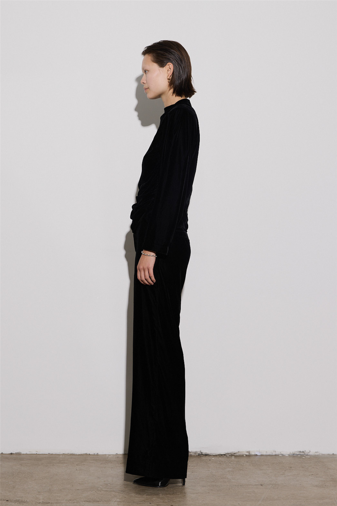 Jet Top Velvet Black