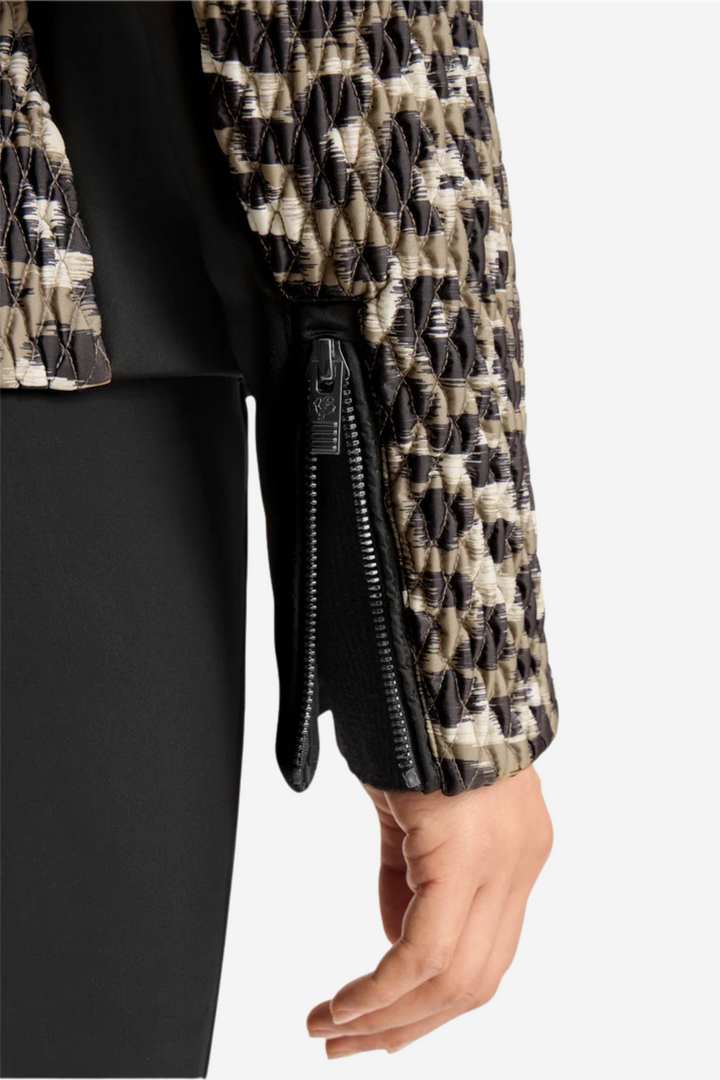 Montana Jacket Leopard Flou Savane/Noir