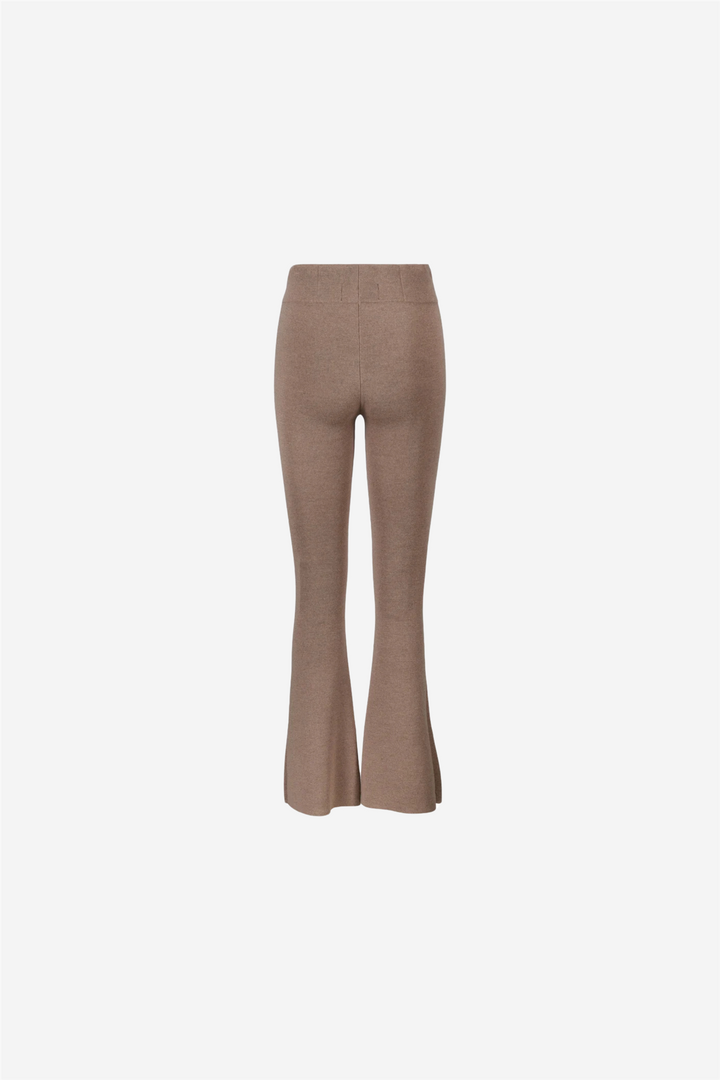 Elida Merino Pants Beige Melange