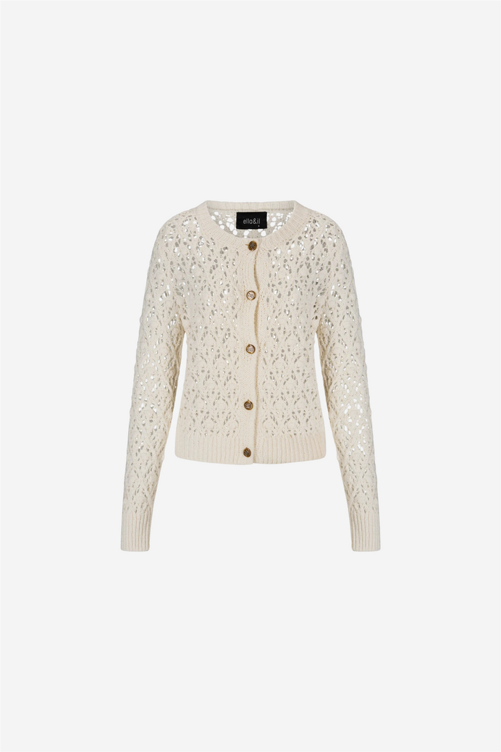 Rio Cotton Cardigan Starch White