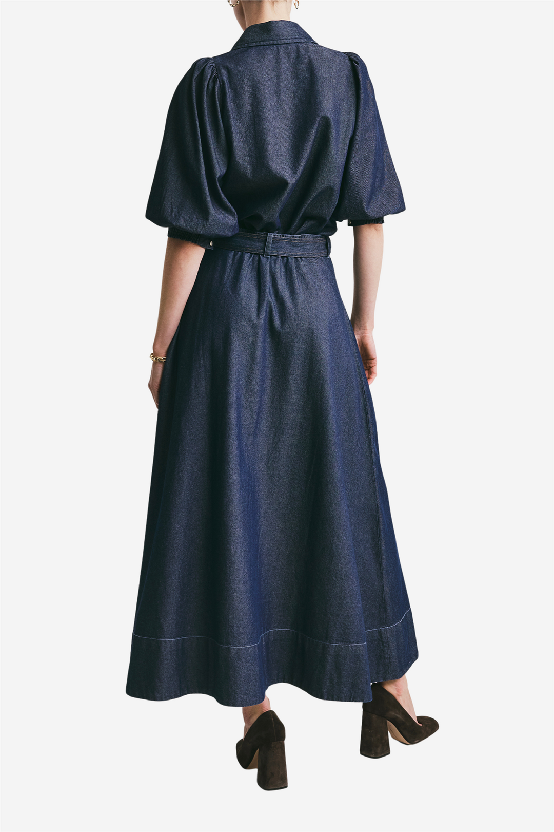 Denim Top Dark Blue