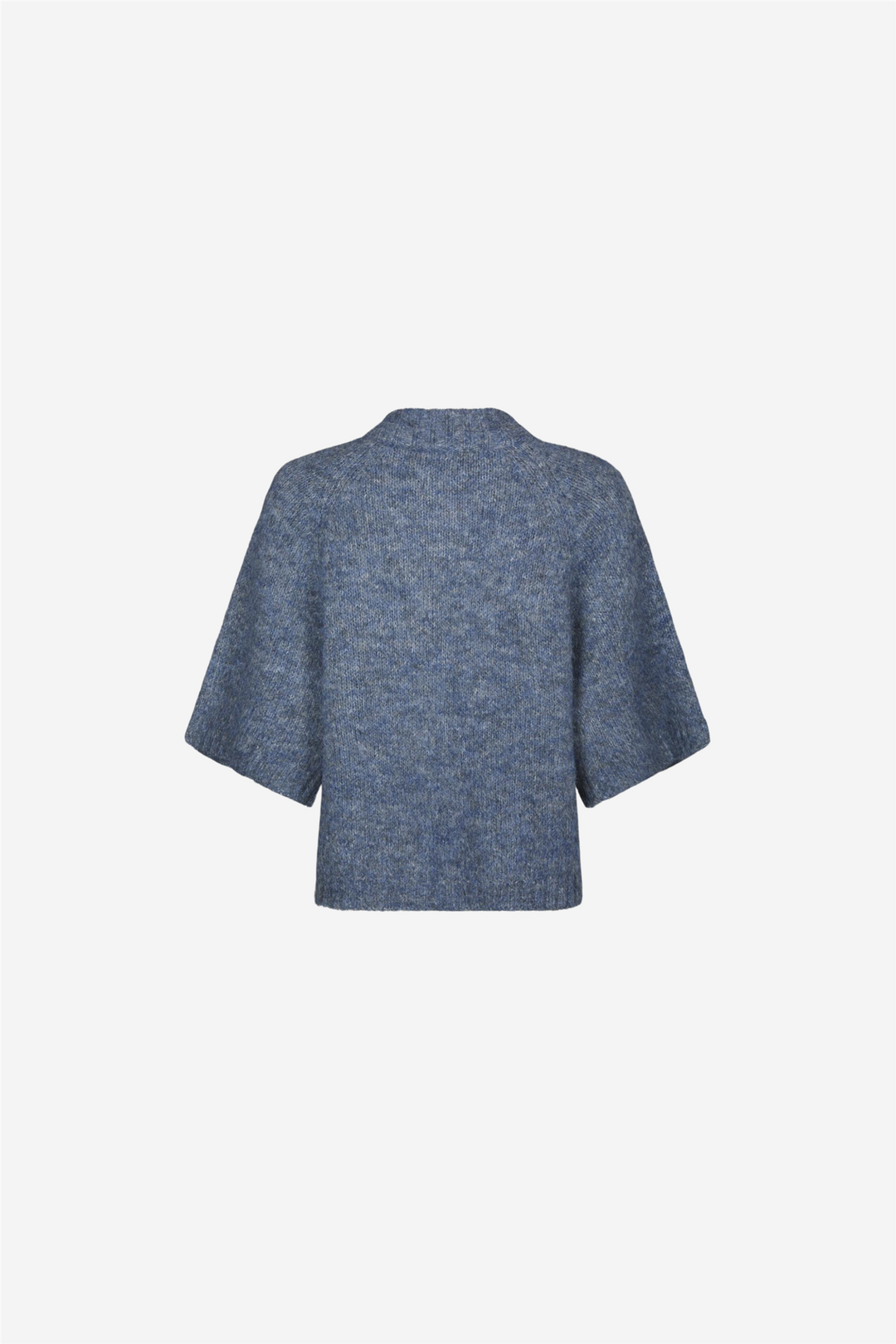 Benuta Fluffy Knit Cardigan Smoke Blue