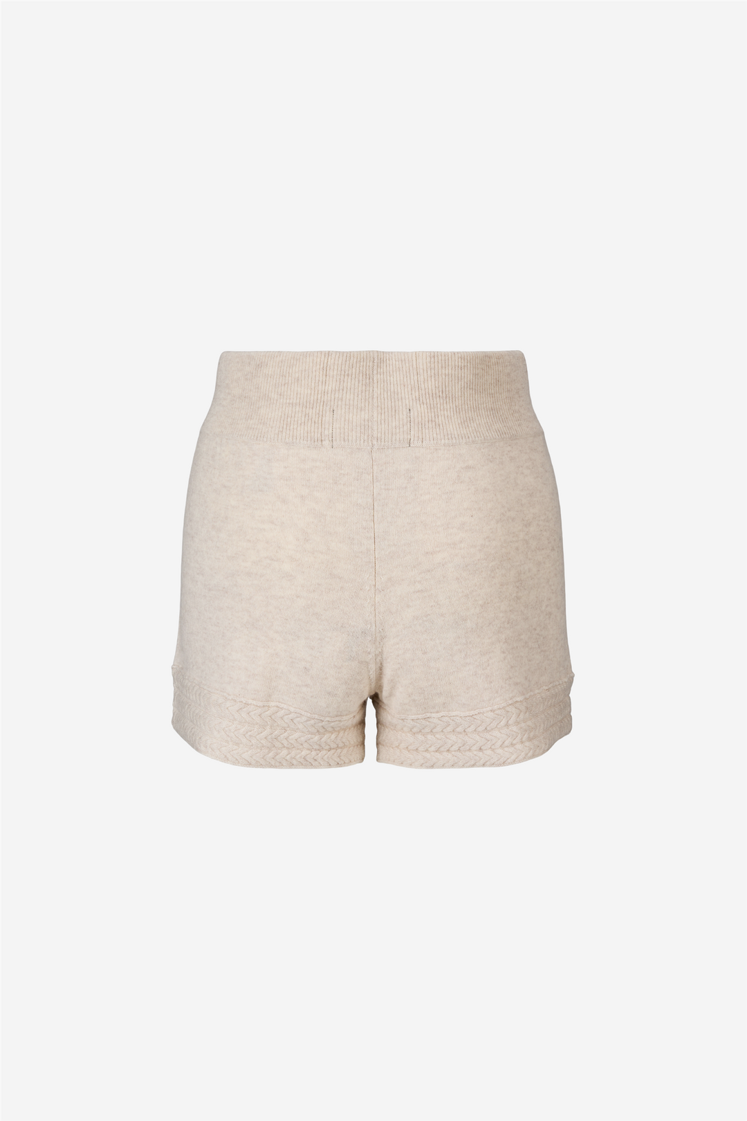 Mira Wool Shorts Gravelstone