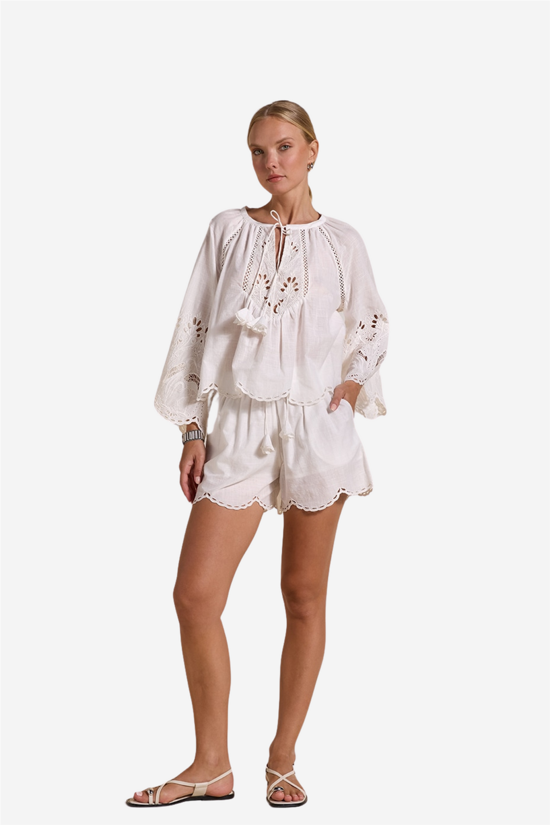 Ashu Top Antique White