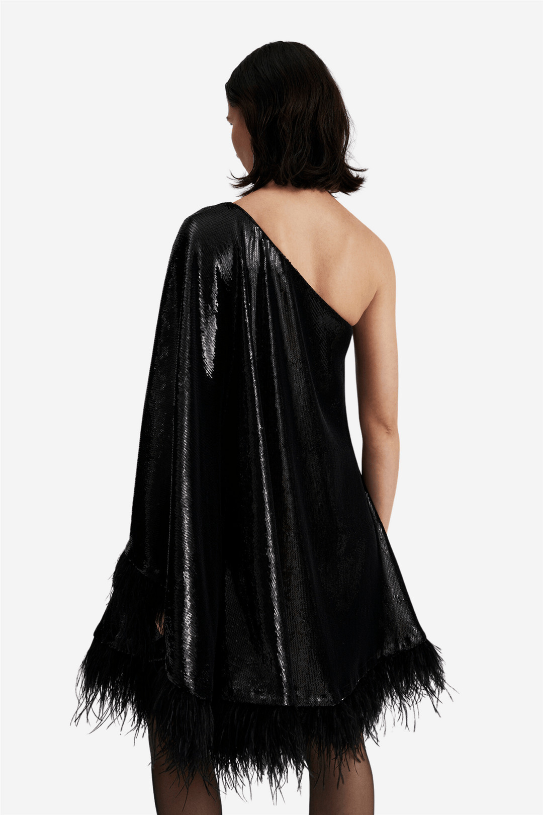 By Malina Kjoler & jumpsuits Andrea One-Shoulder Mini Dress