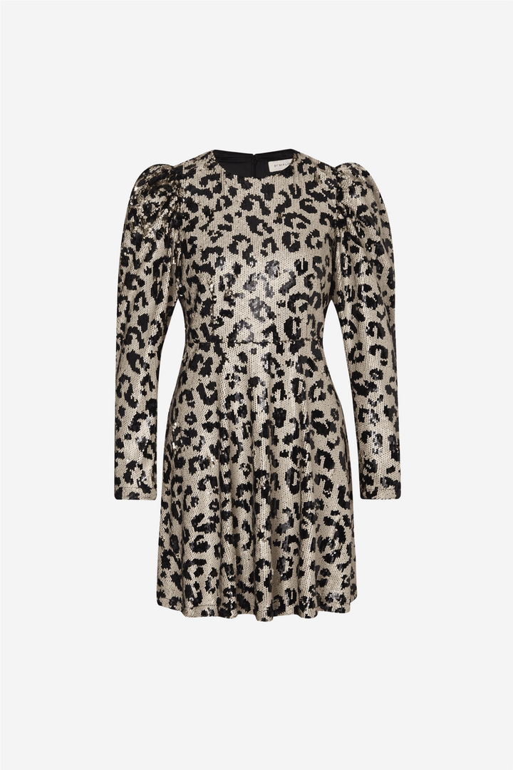 By Malina Kjoler & jumpsuits Hollis sequin mini dress Multi