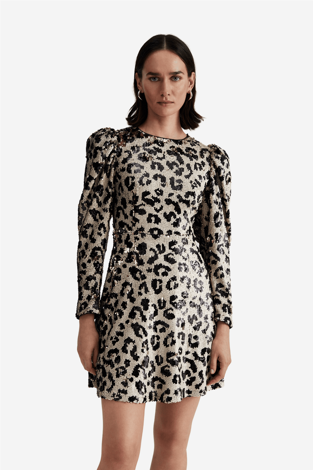By Malina Kjoler & jumpsuits Hollis sequin mini dress Multi