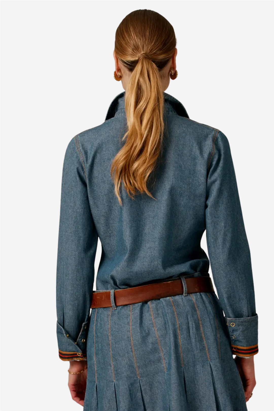 by TiMo Bluser & Skjorter Denim Shirt French Blue