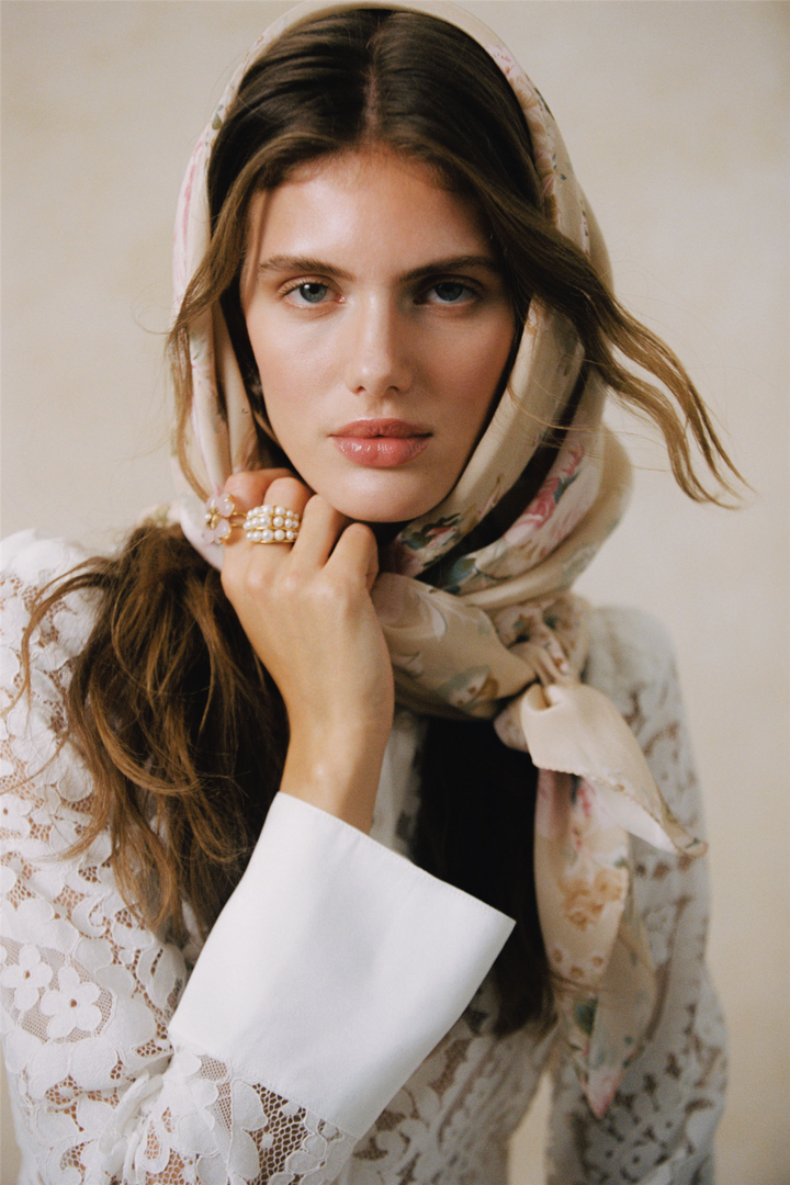 by TiMo Bluser & Skjorter Lace Shirt Off White