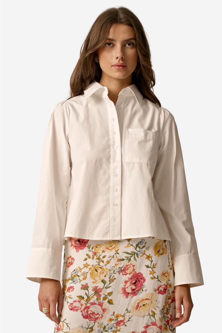 by TiMo Bluser & Skjorter Poplin Shirt White