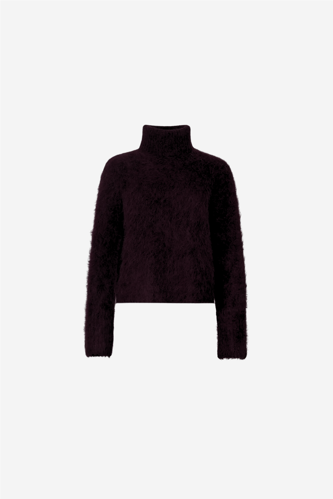 by TiMo Genser & Cardigan Delicate Knit Turtleneck Black