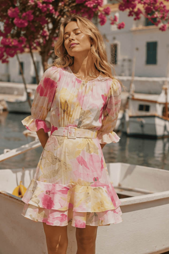 by TiMo Kjoler &amp; jumpsuits Bohemian Mini Dress Daylight