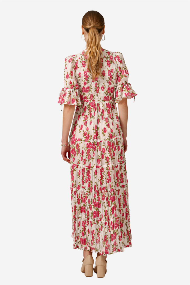 by TiMo Kjoler & jumpsuits Bohemian Relaxed Dress Pink Meadow