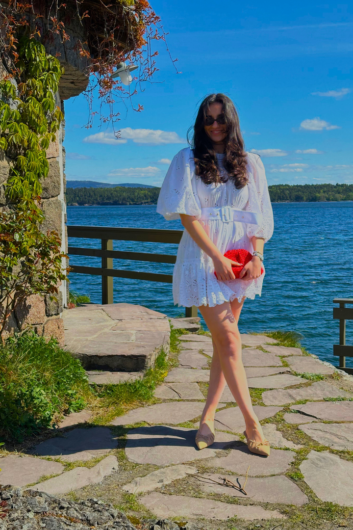 by TiMo Kjoler & jumpsuits Broderie Anglaise Mini Dress