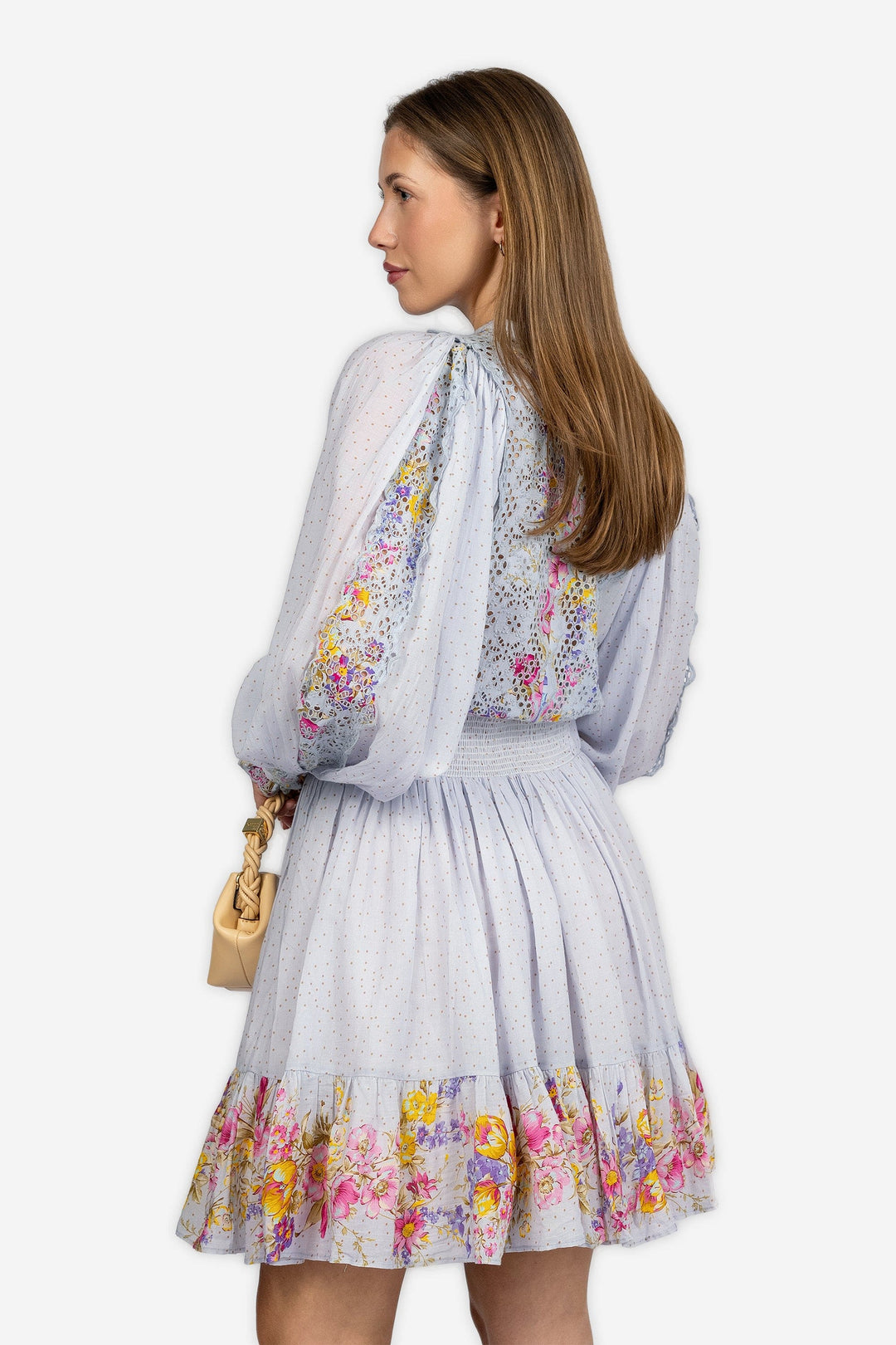 by TiMo Kjoler & jumpsuits Cotton Slub Mini Dress Flower Market