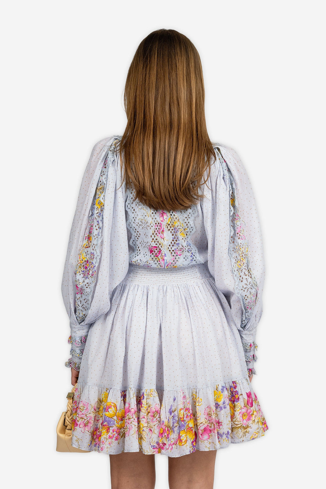 by TiMo Kjoler & jumpsuits Cotton Slub Mini Dress Flower Market