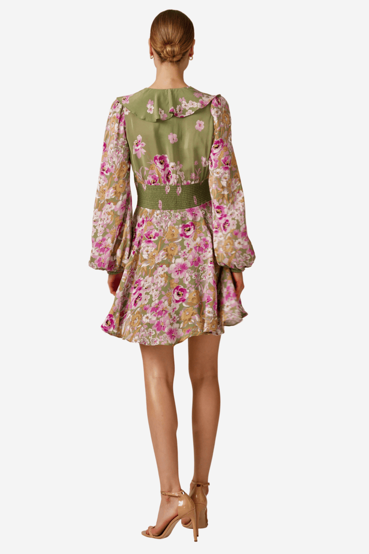 by TiMo Kjoler & jumpsuits Crepe Shirt Dress Green Field