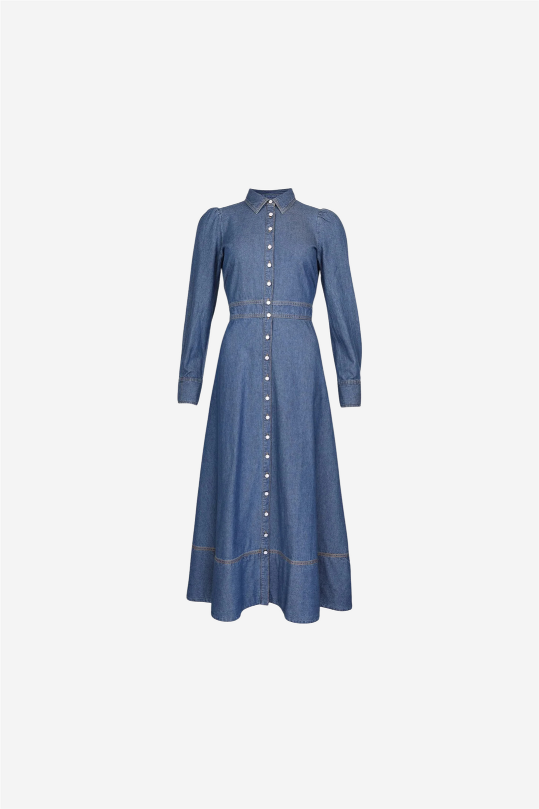 by TiMo Kjoler & jumpsuits Denim Button-Down Dress French Blue