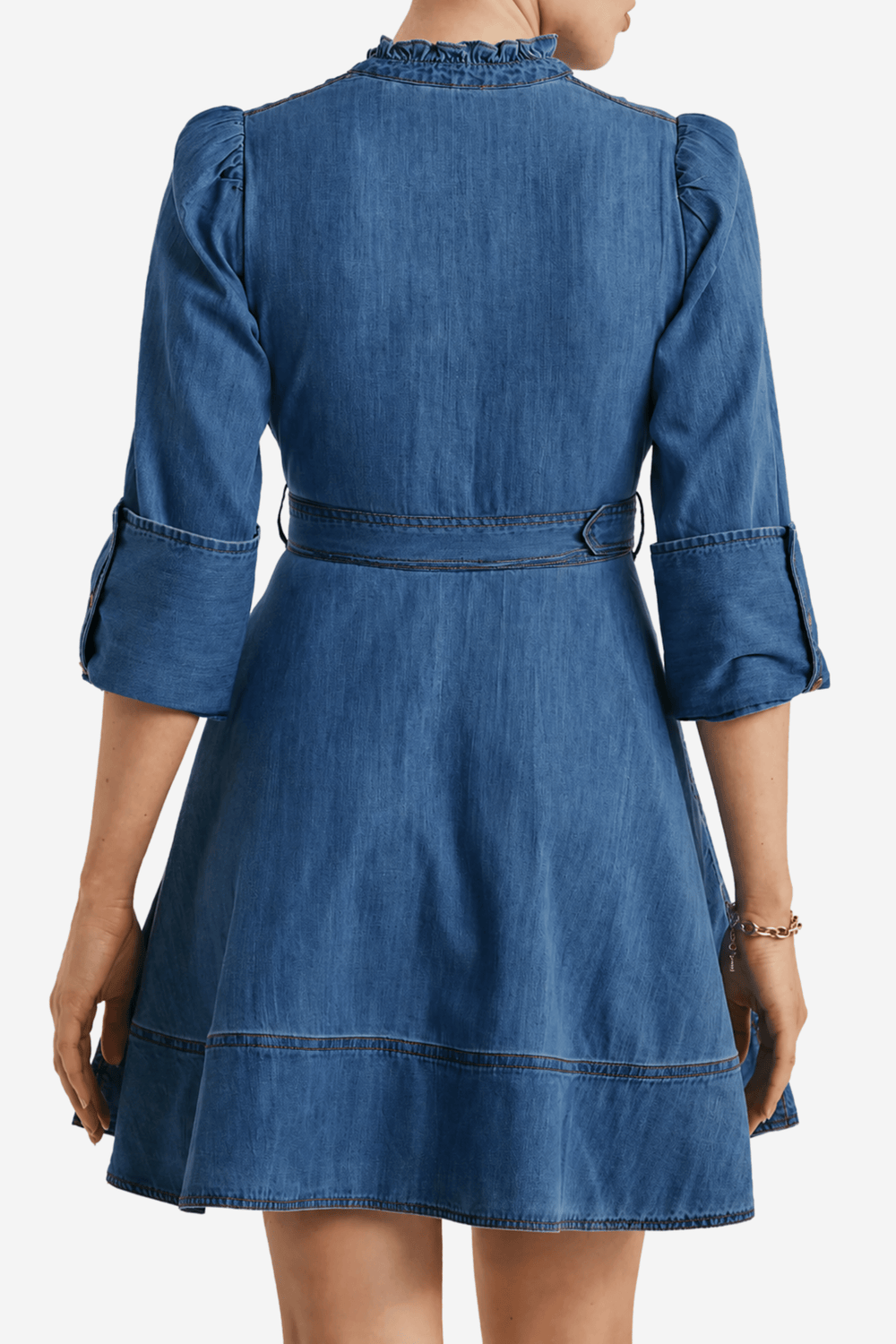 by TiMo Kjoler & jumpsuits Denim Mini Dress Dark Blue