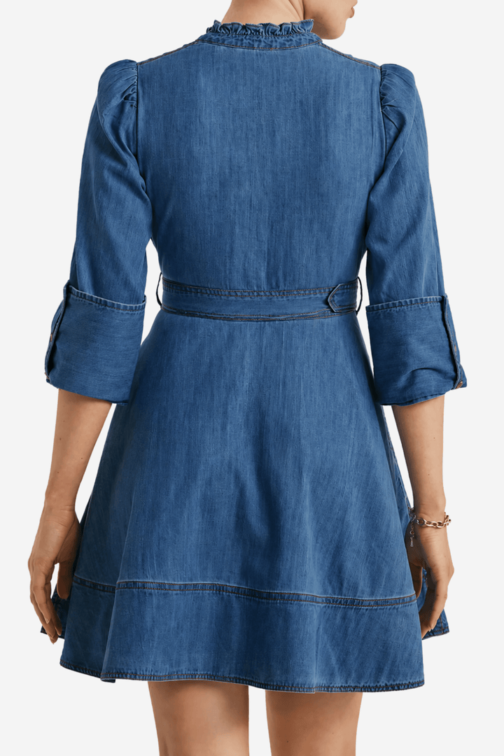 by TiMo Kjoler &amp; jumpsuits Denim Mini Dress Dark Blue