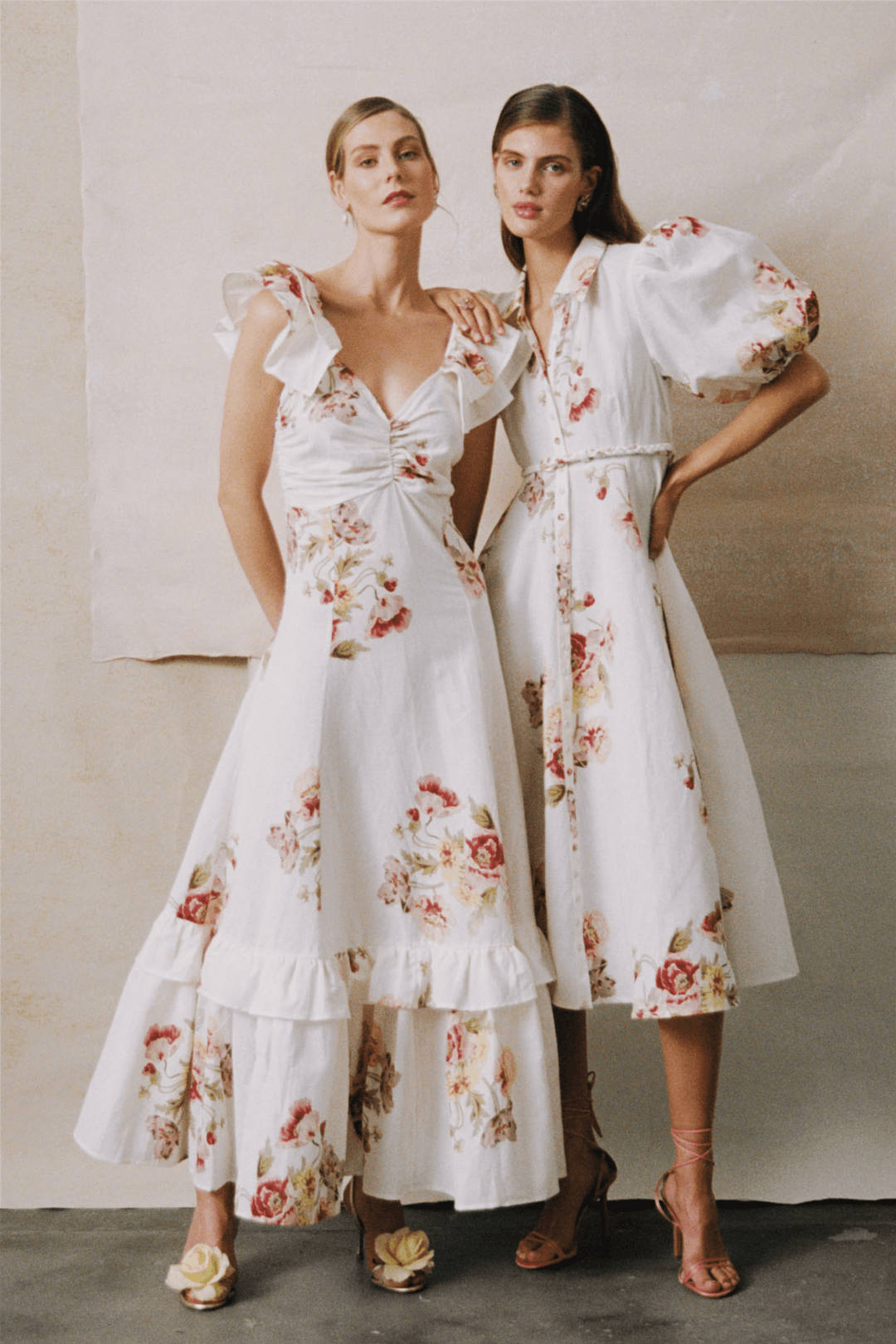 by TiMo Kjoler & jumpsuits Linen Button-Down Dress Rosette