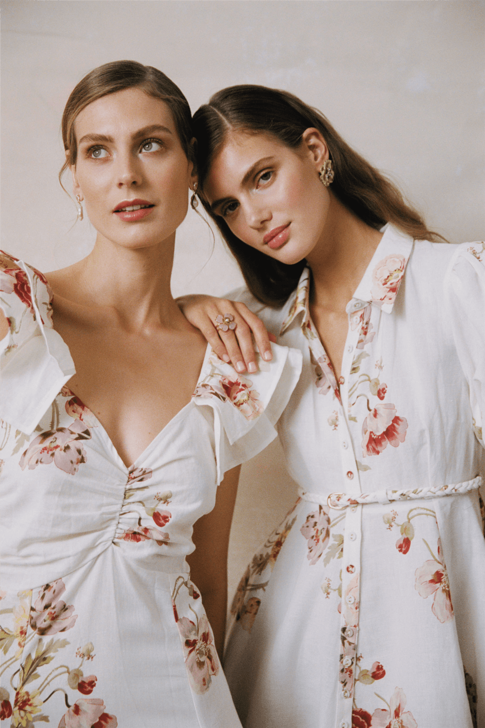 by TiMo Kjoler & jumpsuits Linen Flounce Dress Rosette