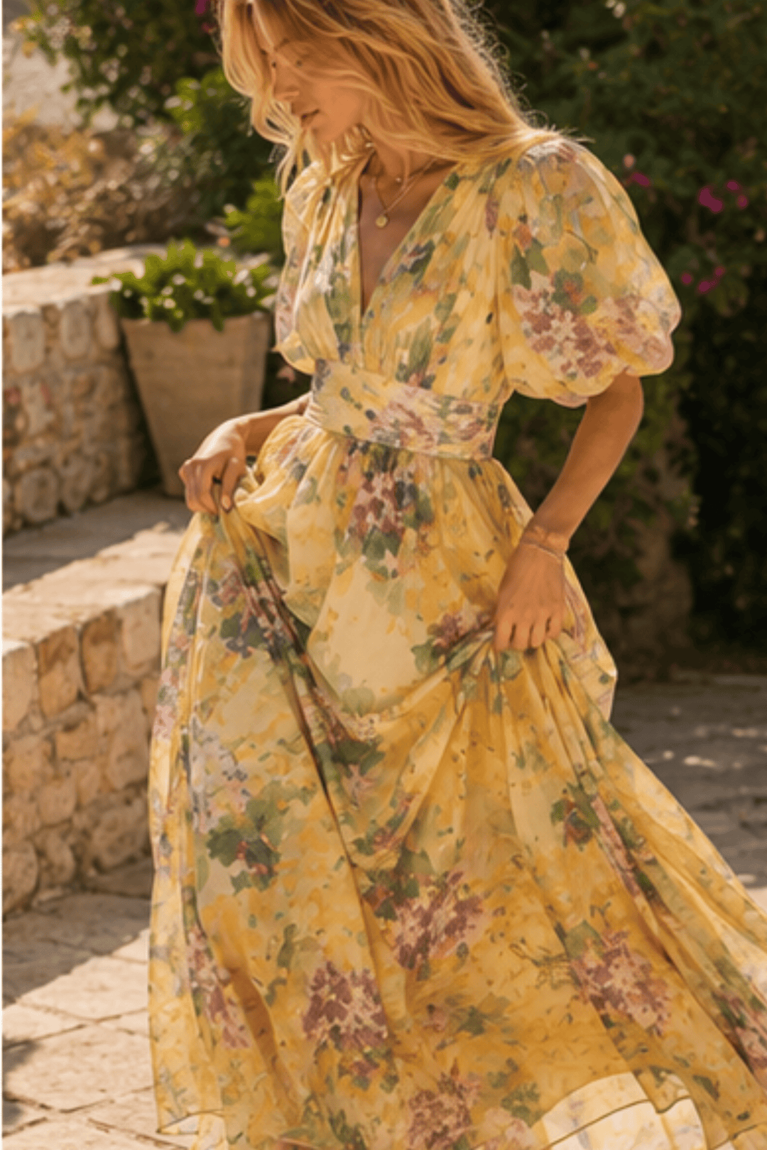 by TiMo Kjoler &amp; jumpsuits Organza Gown Sunflower