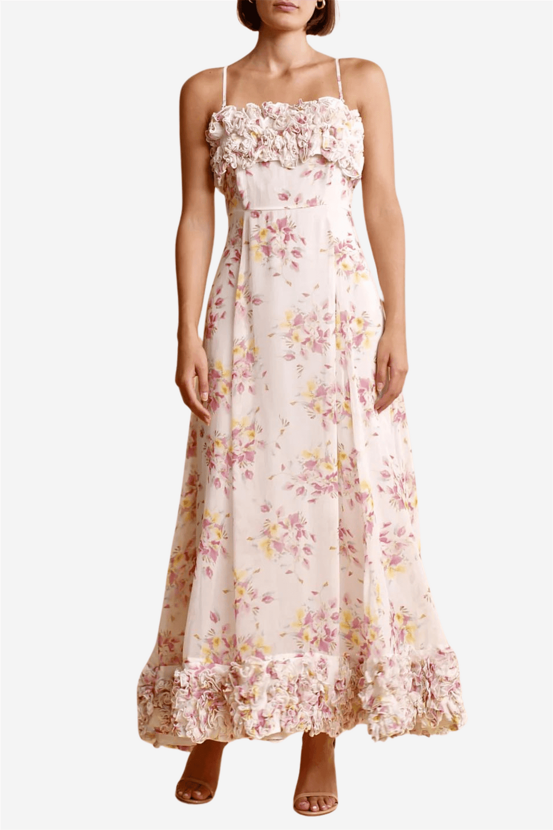 by TiMo Kjoler & jumpsuits Organza Strap Dress Watercolor Dreams