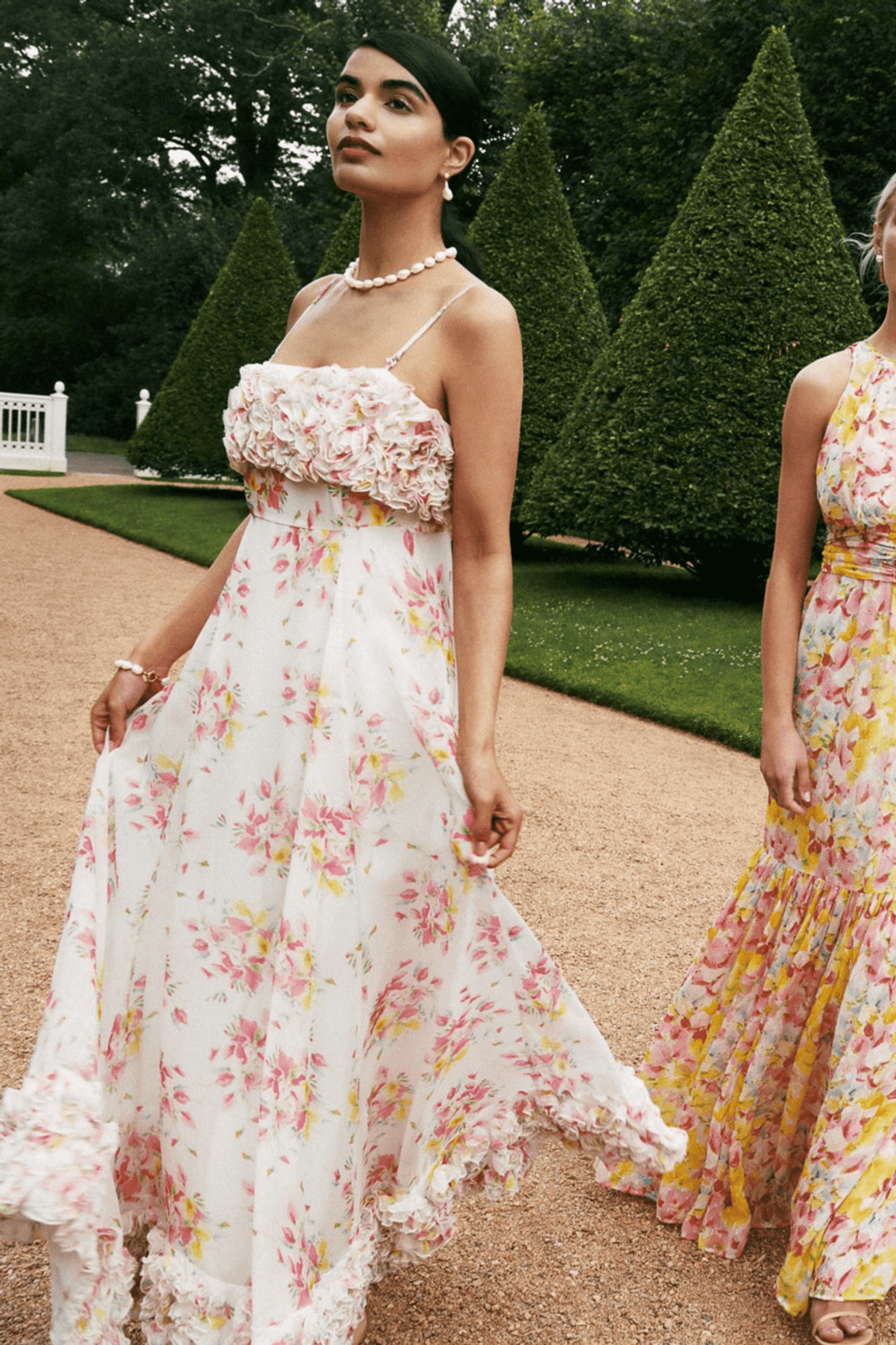 by TiMo Kjoler & jumpsuits Organza Strap Dress Watercolor Dreams