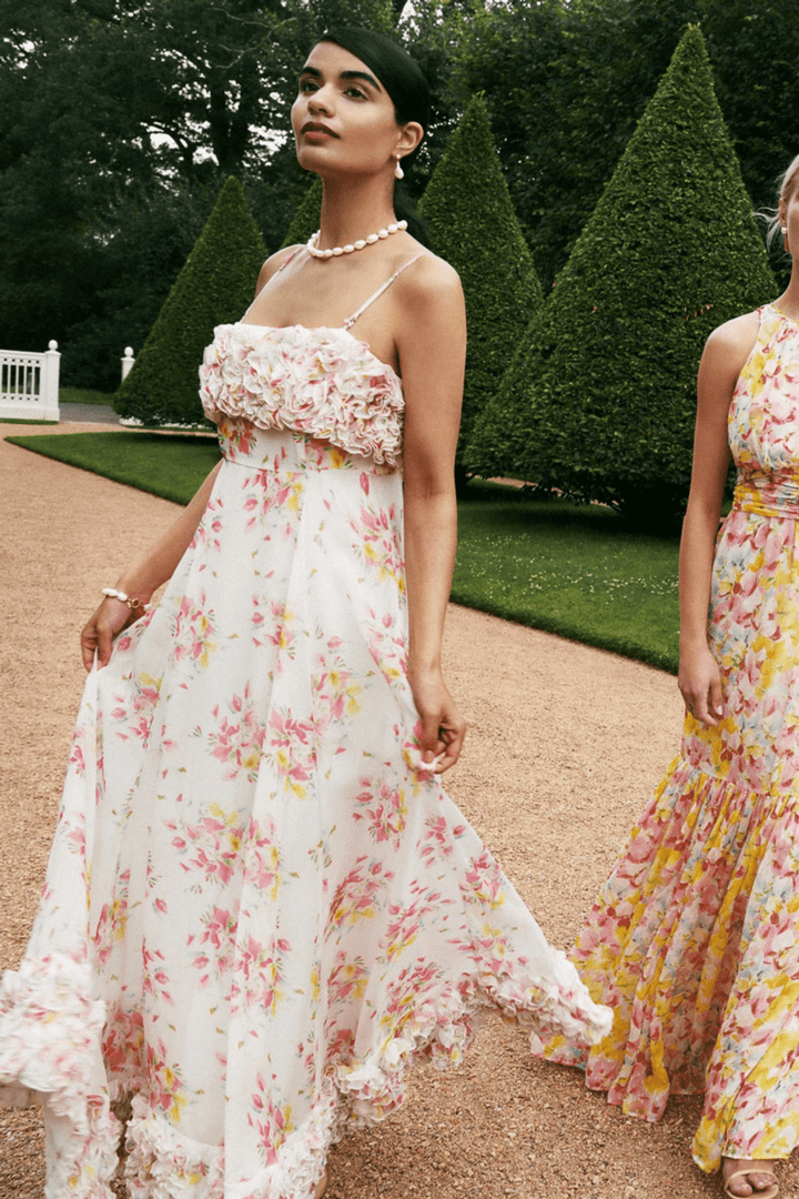 by TiMo Kjoler & jumpsuits Organza Strap Dress Watercolor Dreams