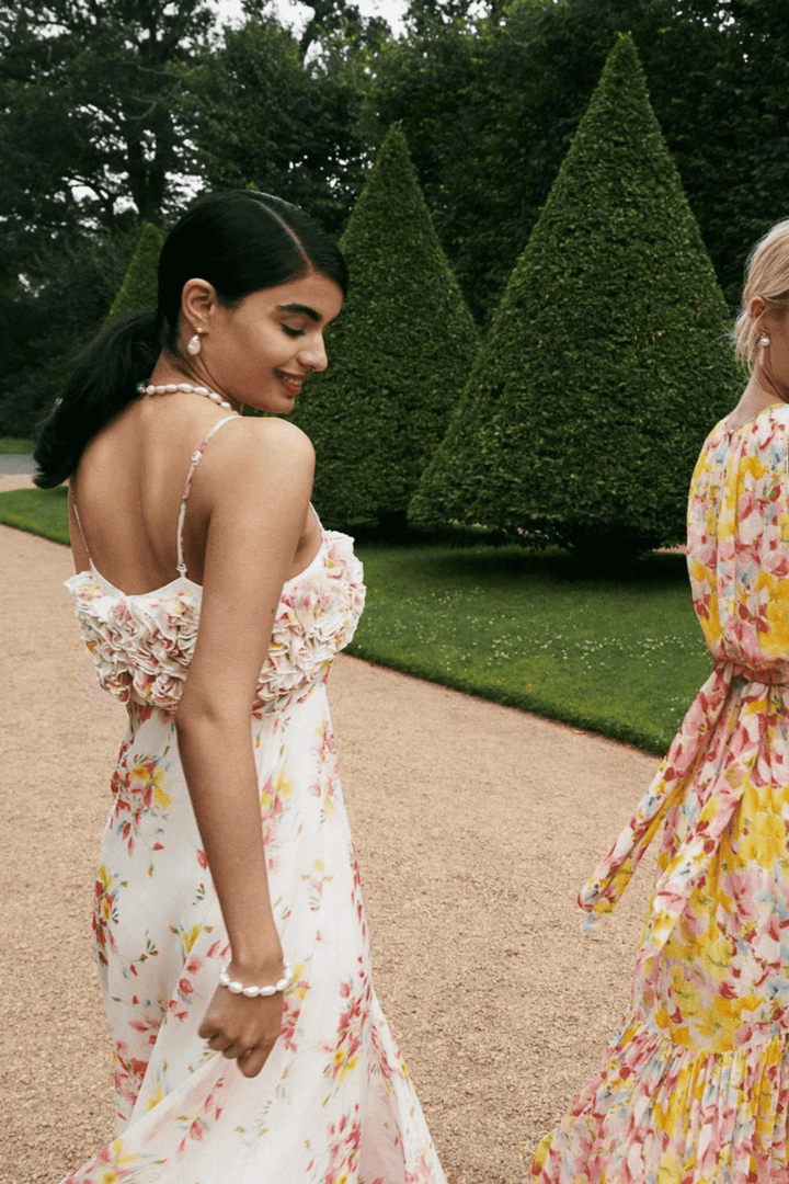 by TiMo Kjoler & jumpsuits Organza Strap Dress Watercolor Dreams