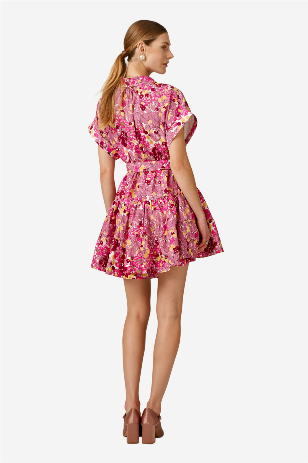 by TiMo Kjoler & jumpsuits Poplin Belt Dress Bright Field