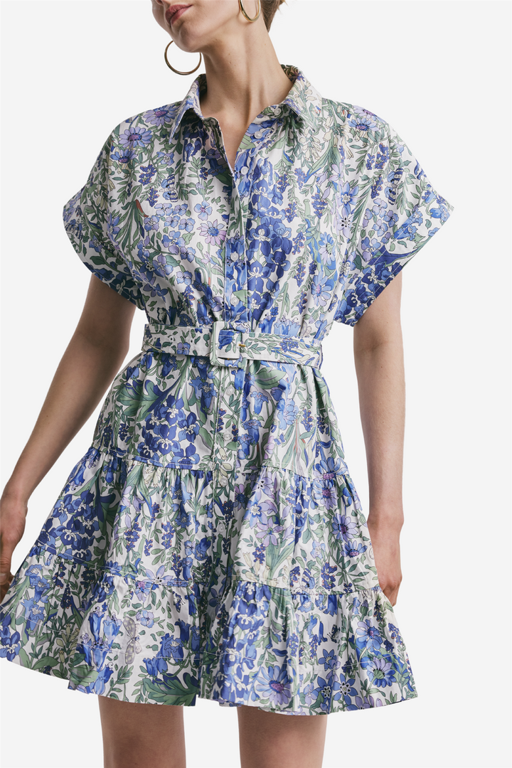 by TiMo Kjoler & jumpsuits Poplin Belt Dress Delightful garden