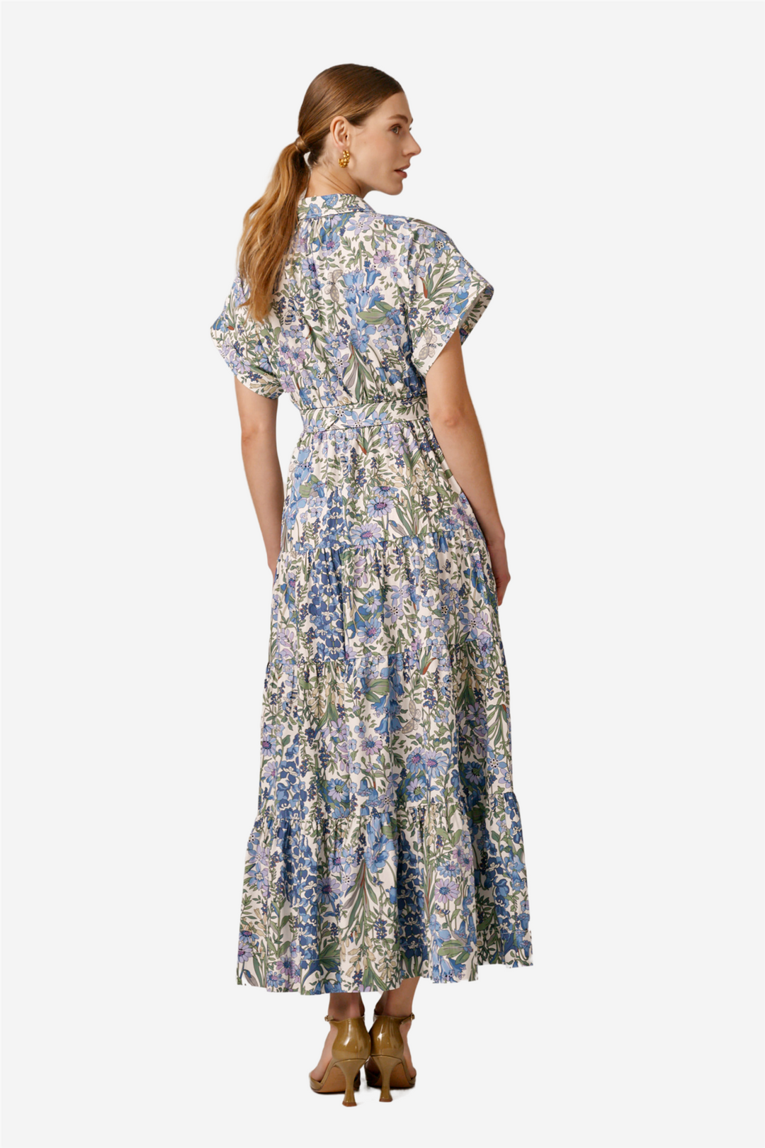by TiMo Kjoler & jumpsuits Poplin Shirt Dress Delightful Garden