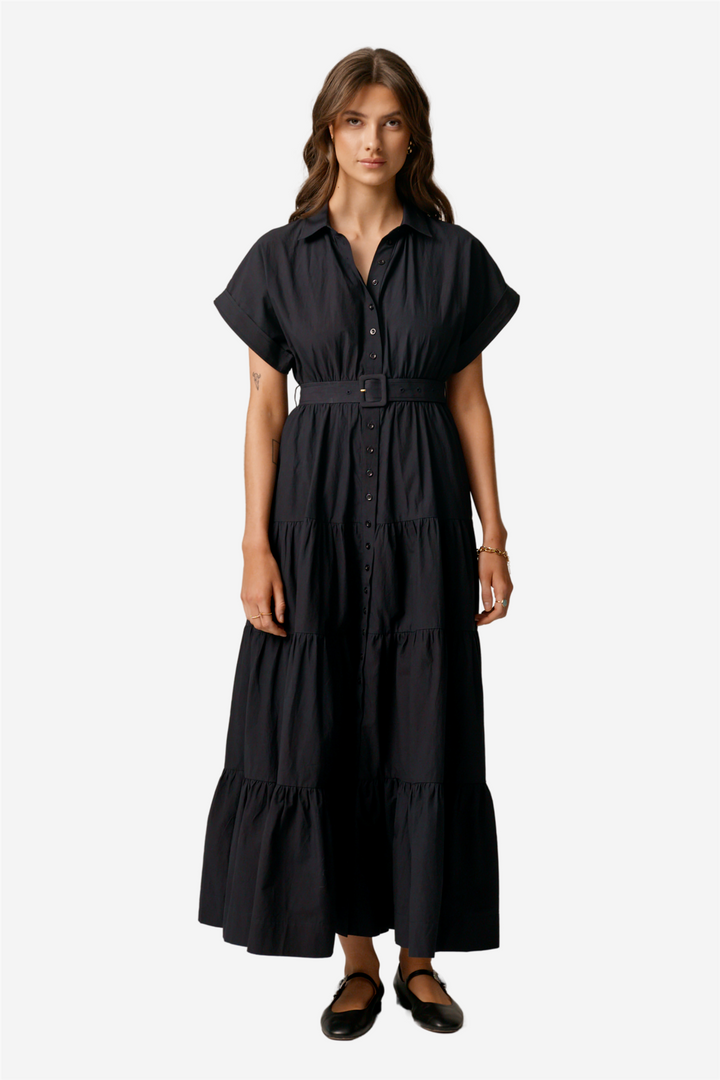by TiMo Kjoler & jumpsuits Poplin Shirt Dress Navy
