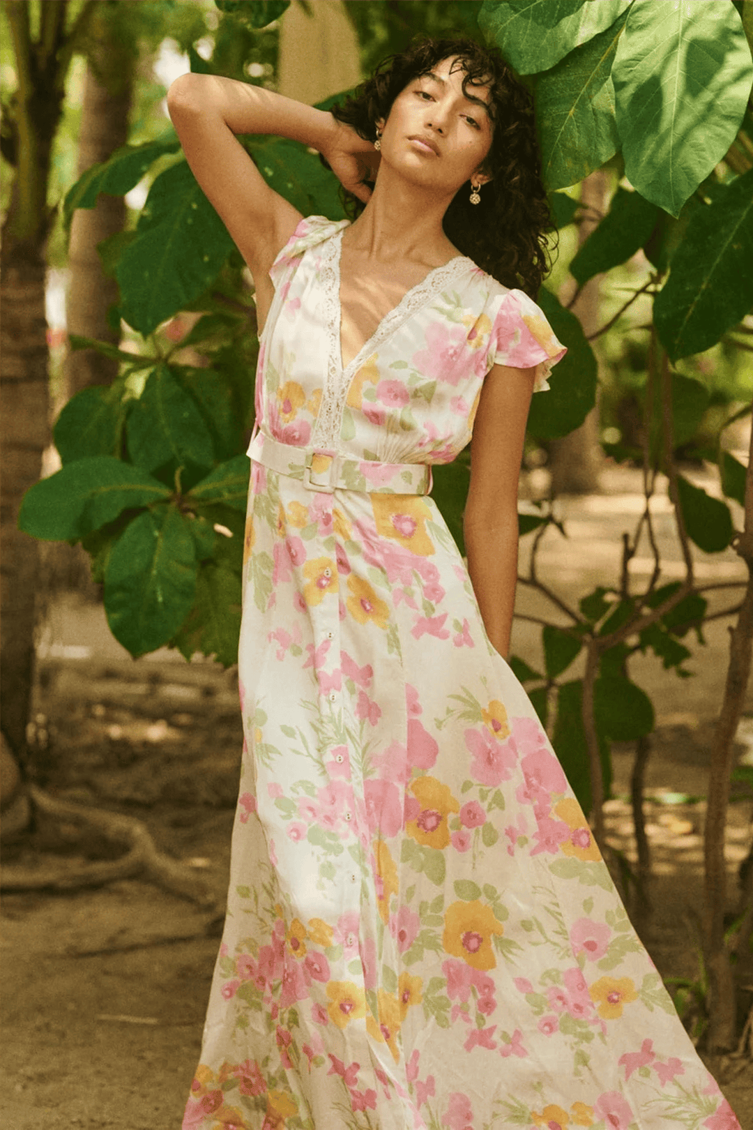 by TiMo Kjoler &amp; jumpsuits Satin Gown Bright Field