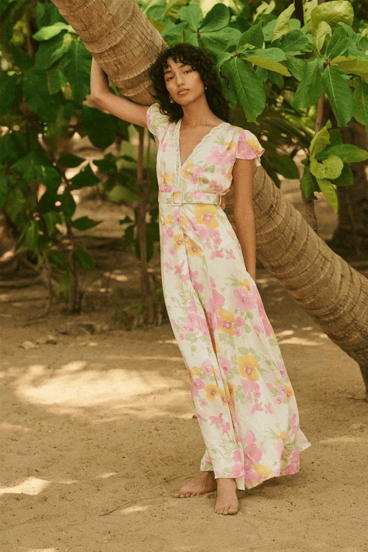 by TiMo Kjoler &amp; jumpsuits Satin Gown Bright Field