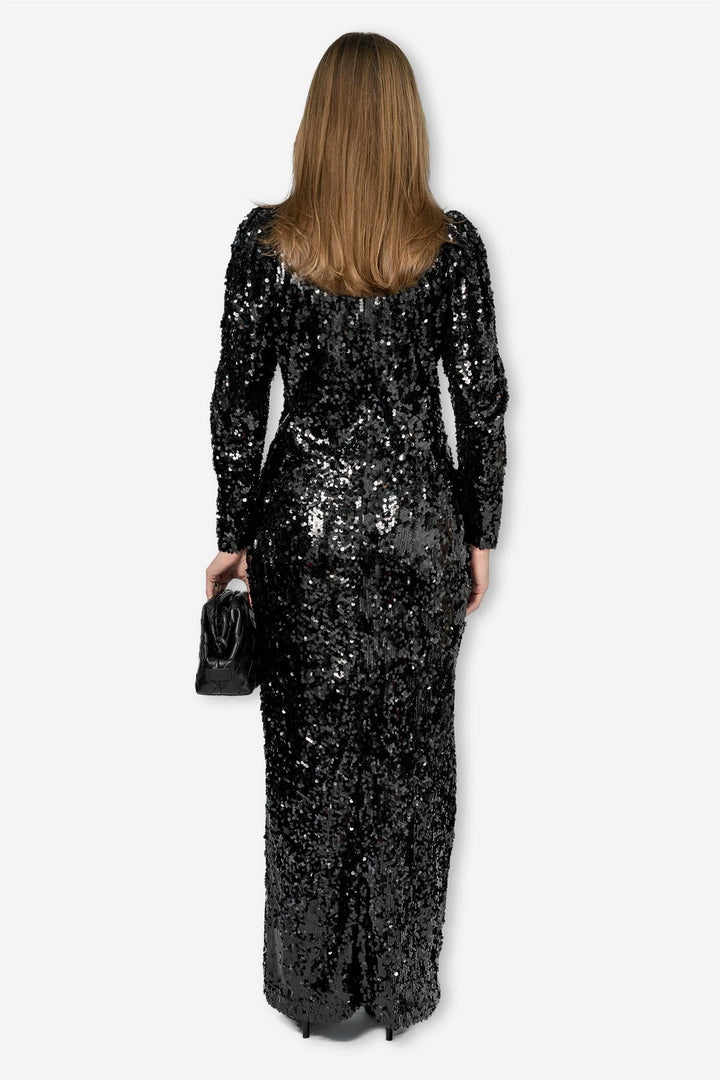 by TiMo Kjoler & jumpsuits Sequins Maxi Dress Black