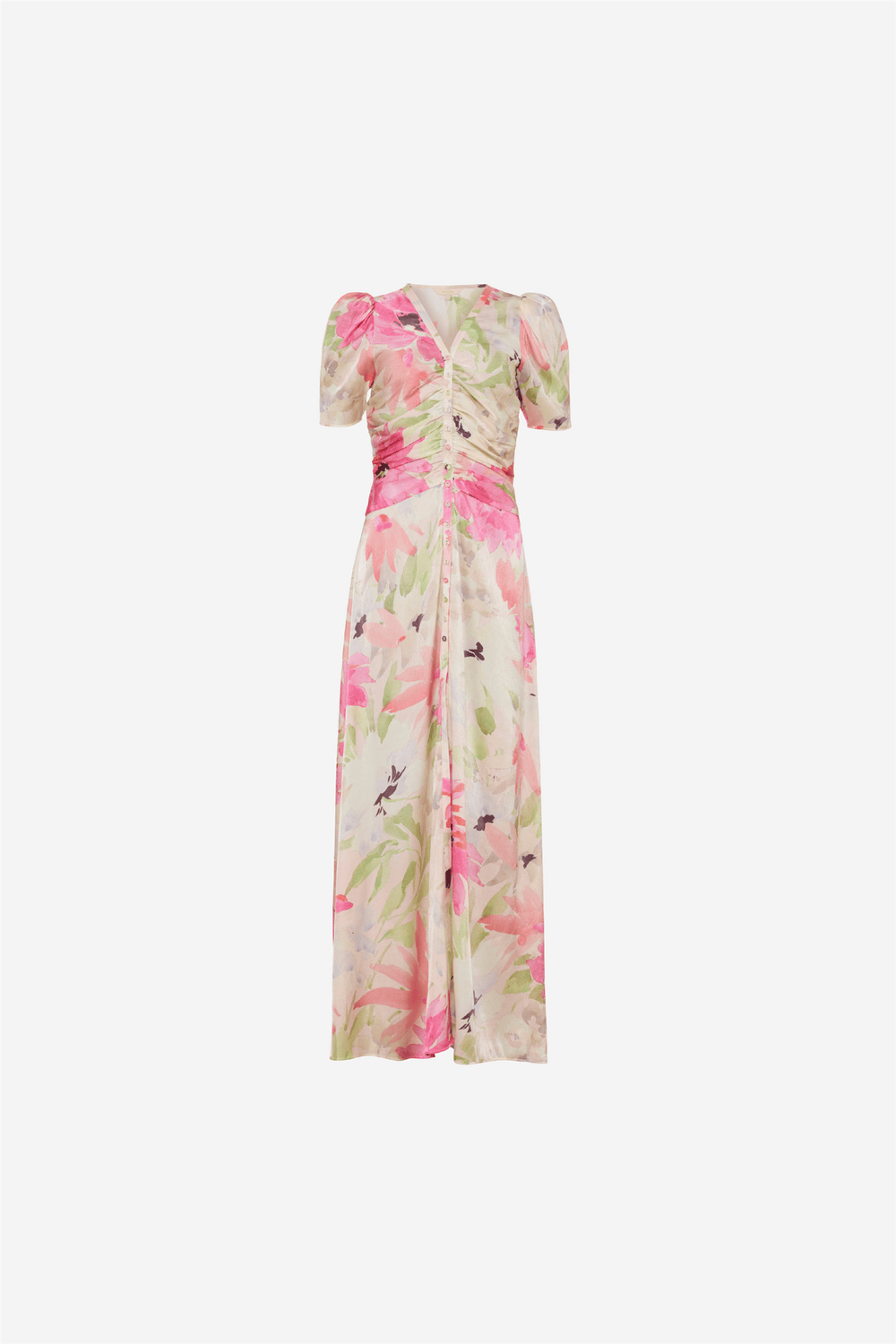 by TiMo Kjoler & jumpsuits Shiny Button-Down Dress Soft Dew