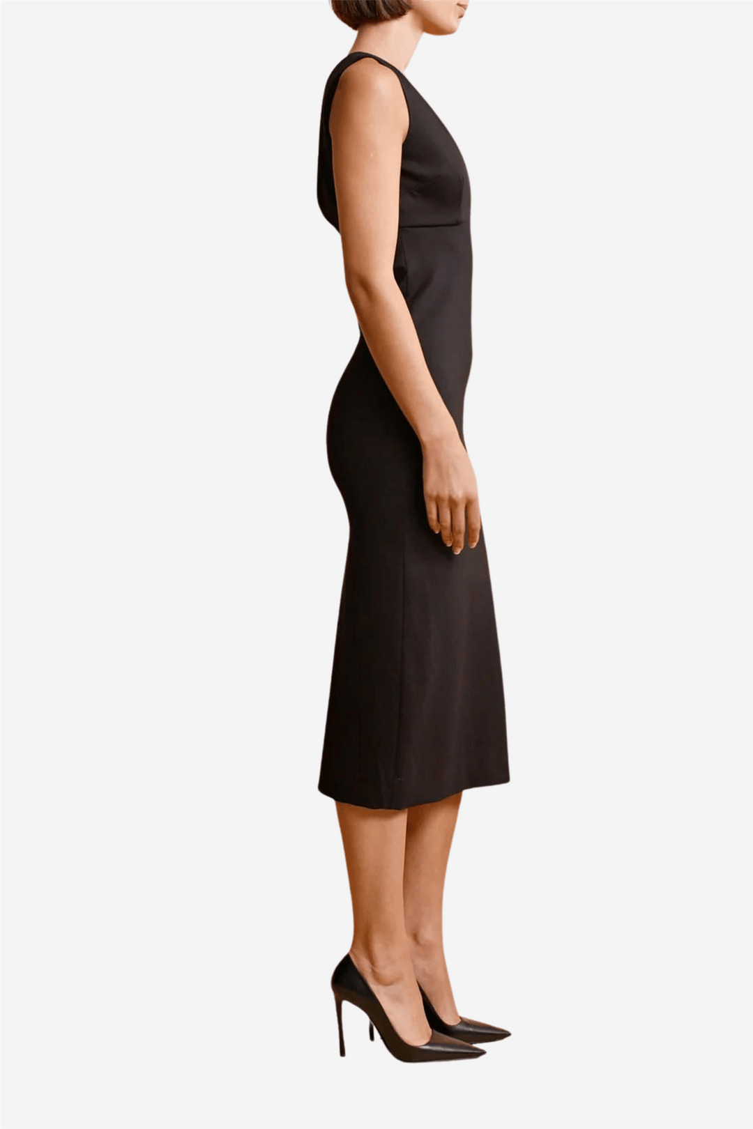 by TiMo Kjoler & jumpsuits XXS Punto Midi Dress Black