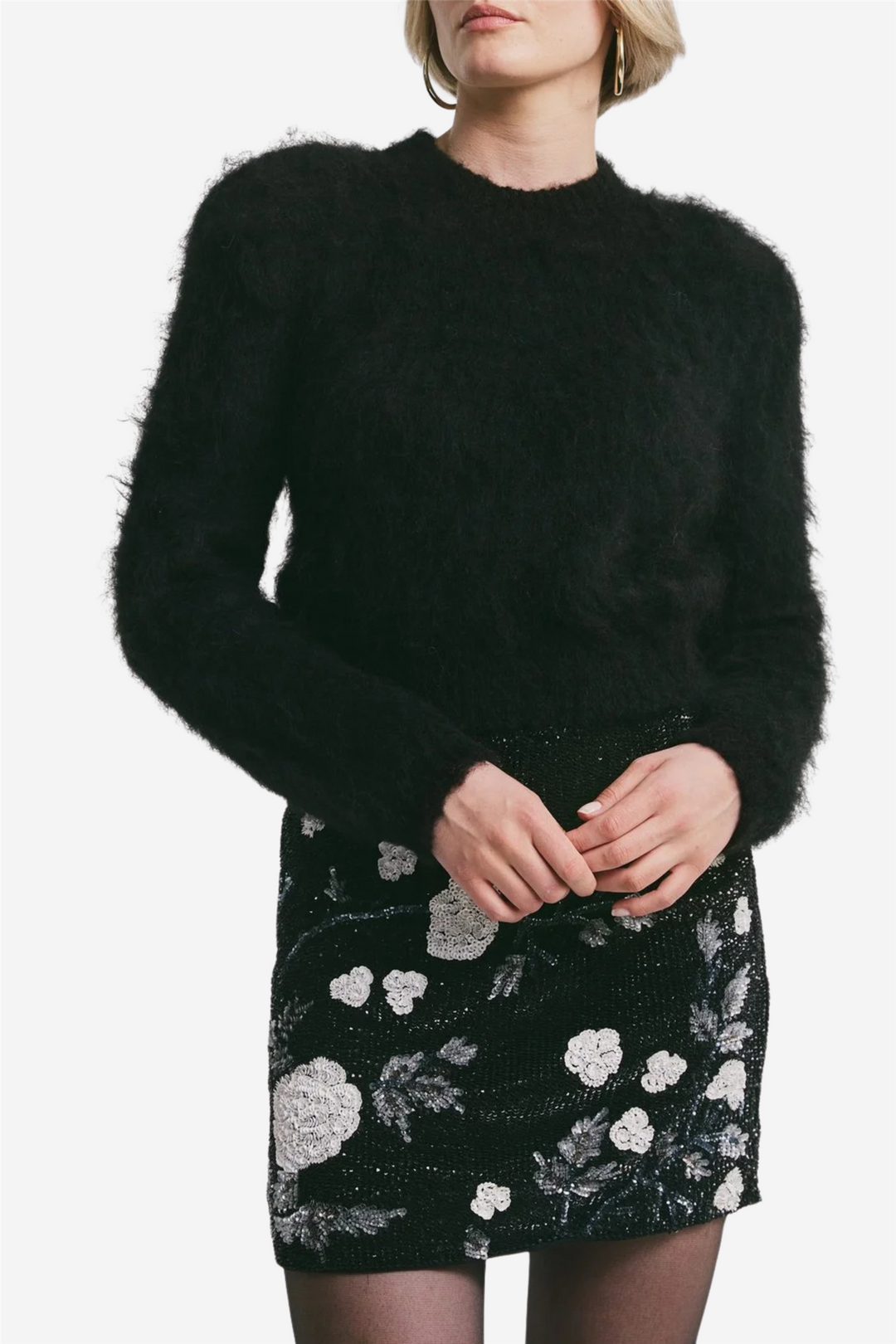 by TiMo Skjørt Beaded Mini Skirt Glamour