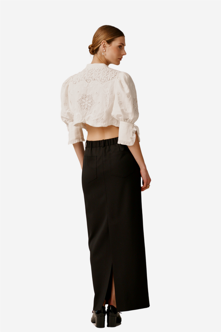 by TiMo Skjørt Classique Maxi Skirt Black