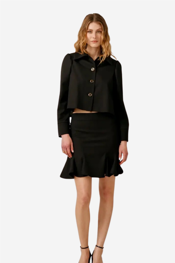 by TiMo Skjørt Classique Mini Skirt Black