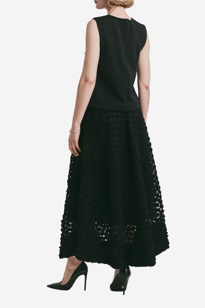 by TiMo Skjørt Decorated Maxi Skirt Black