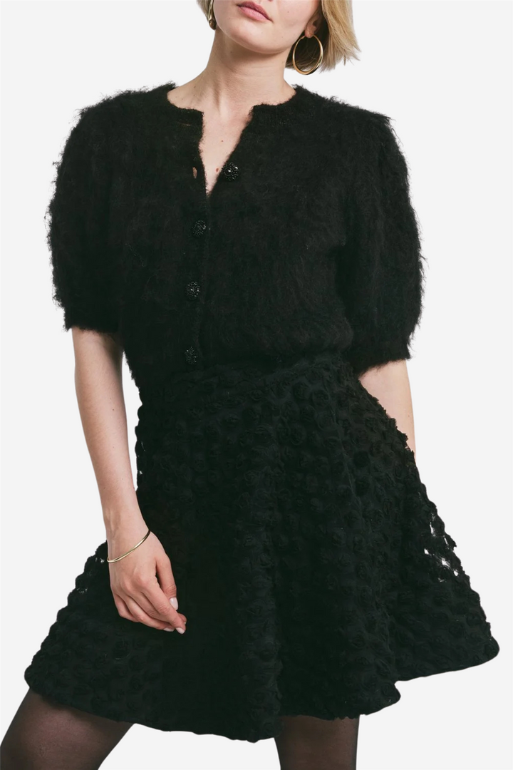 by TiMo Skjørt Decorated Mini Skirt Black