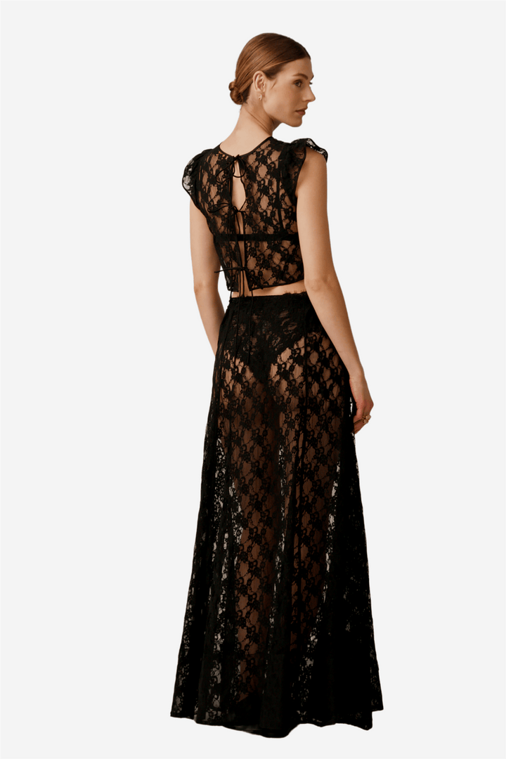 by TiMo Skjørt Lace Midi Skirt
