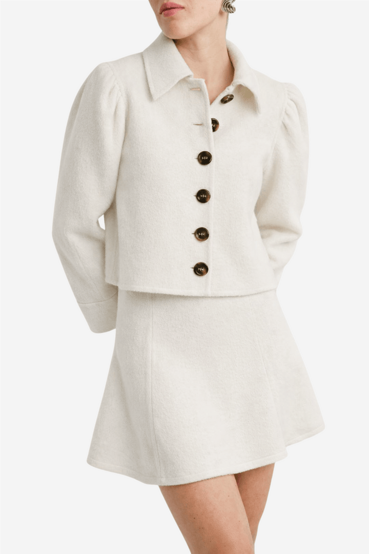 by TiMo Skjørt Tailored Mini Skirt Vintage White