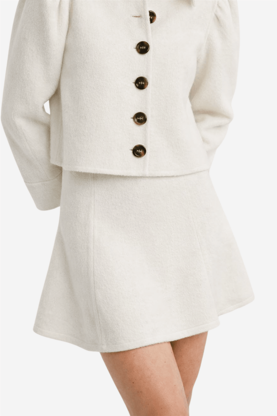 by TiMo Skjørt Tailored Mini Skirt Vintage White