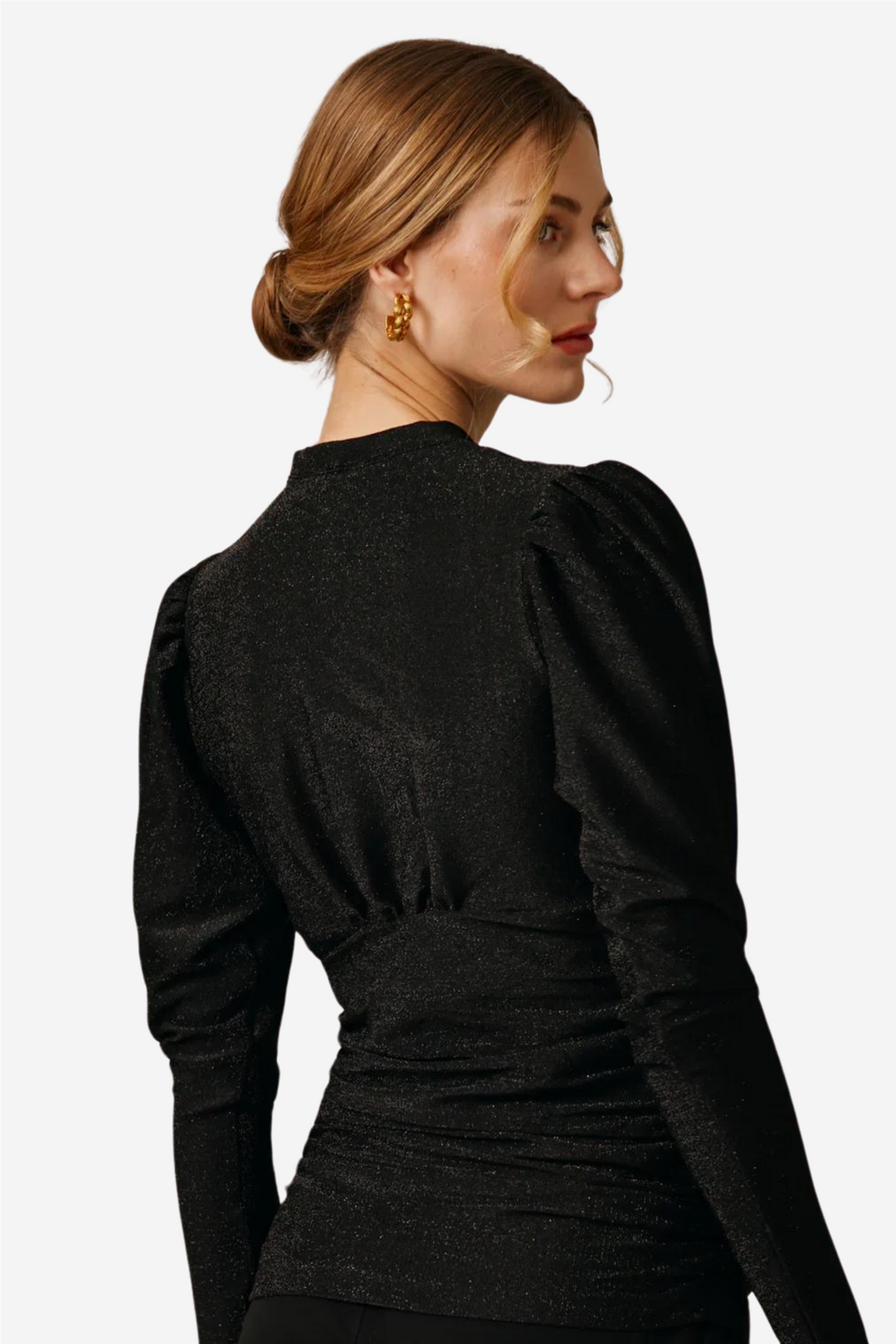 by TiMo Topper & t-skjorter M Glitter Jersey Top Black