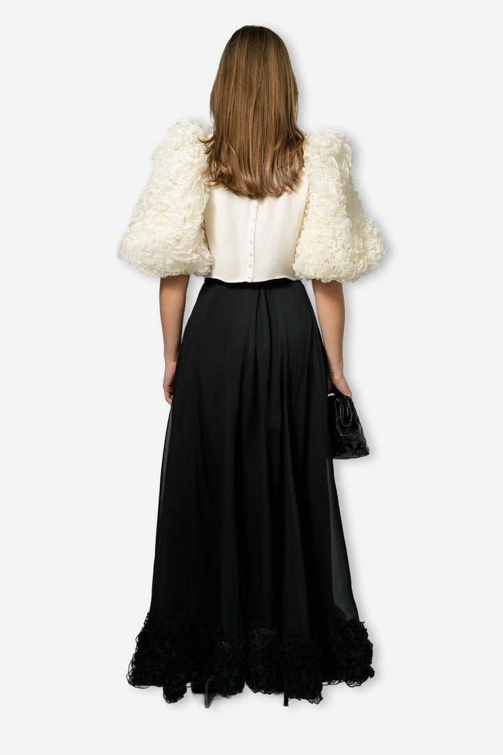 by TiMo Topper & t-skjorter Organza Top Off White